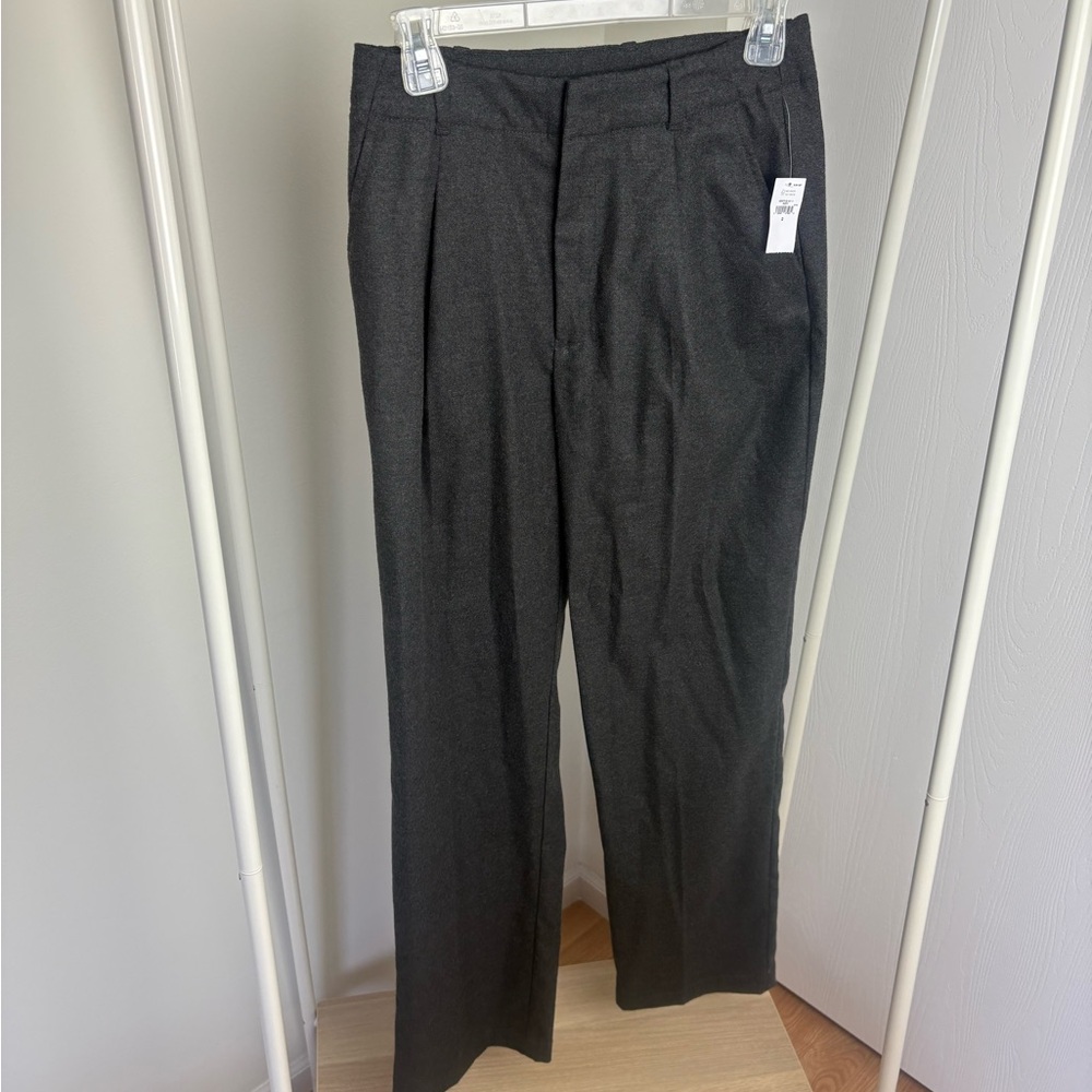 GAP Charcoal Gray Trouser Pants